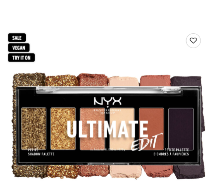 NYX ULTIMATE EDIT PETITE SHADOW PALETTE